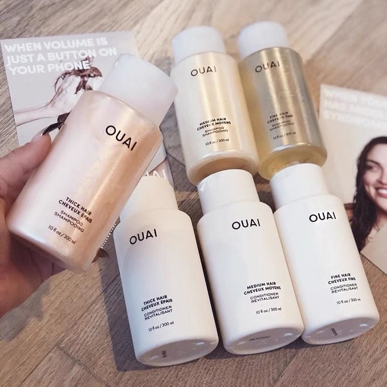 💭 OUAI是来自卡戴珊家族的，好莱坞御用洗护品牌，OUA