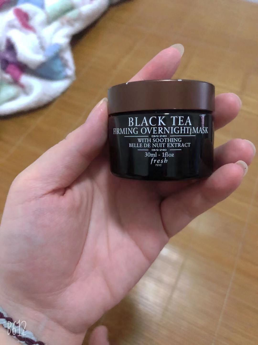 这个fres红茶面膜-黑罐现在我的新宠，我的皮肤在夏天的时候