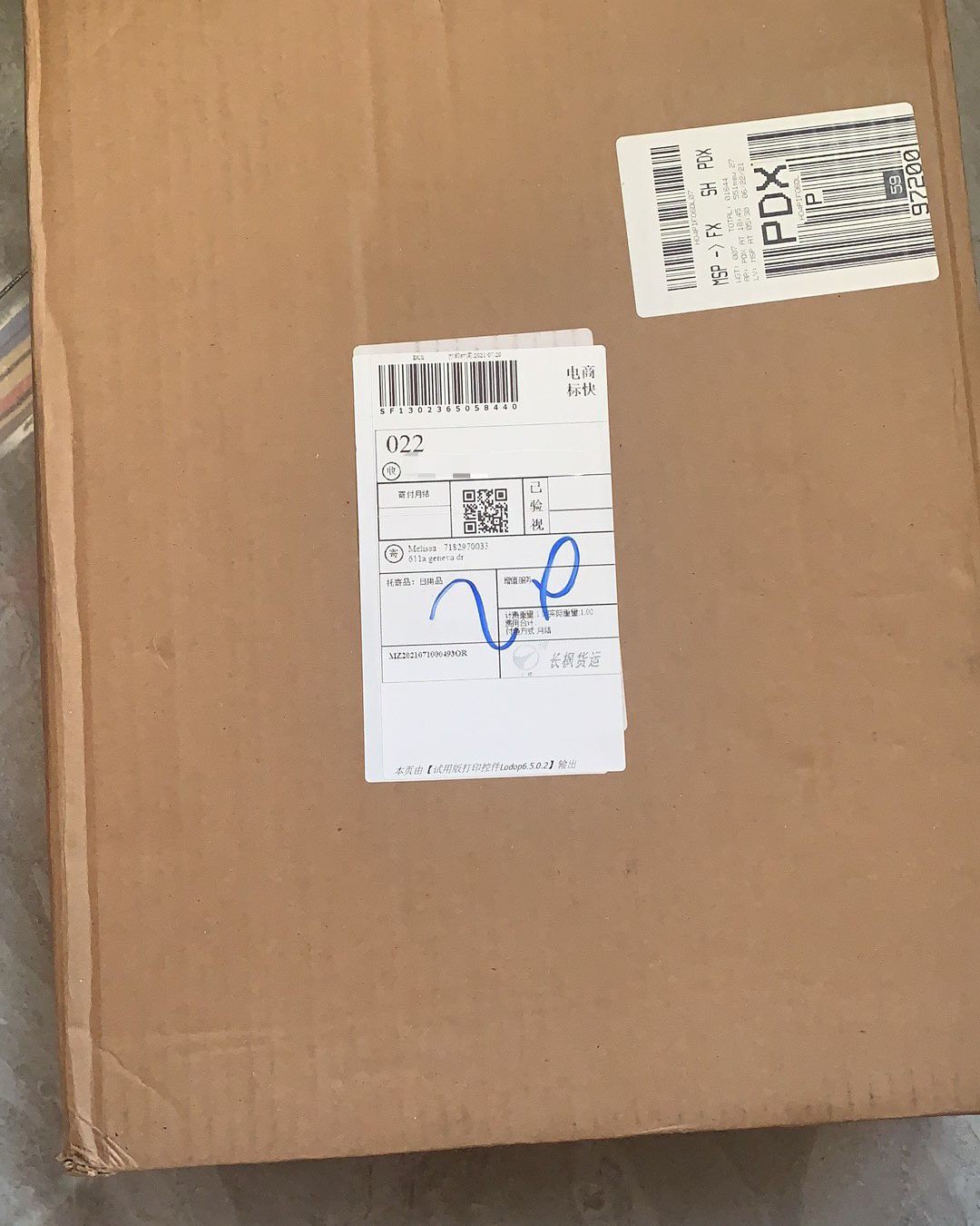 7月12号提交发货， 8月2号到手。168美中速度非常给力。