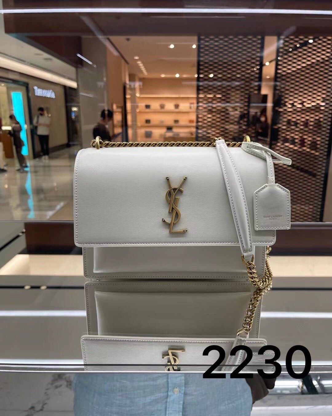 ysl圣罗兰包包,新款白色系列,海淘攻略-55海淘社区