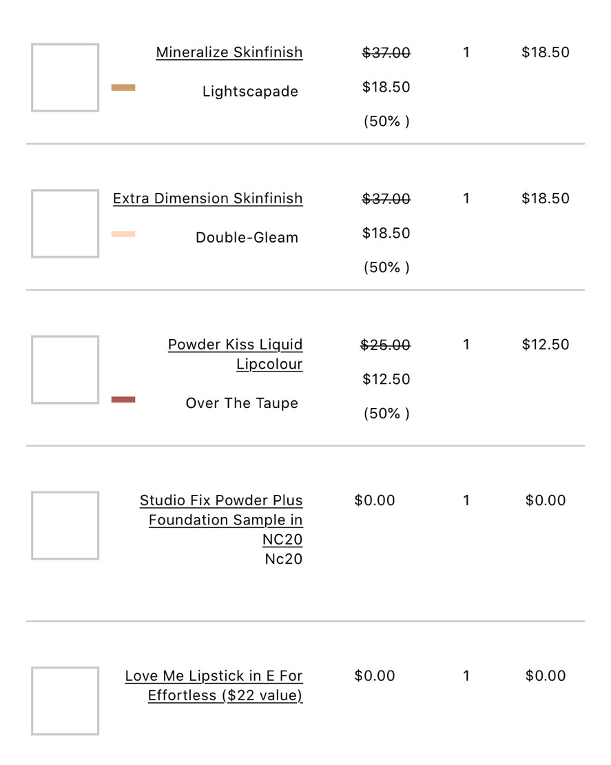 #MAC# 昨天Mac开启了55专属口红腮红高光5折活动，而