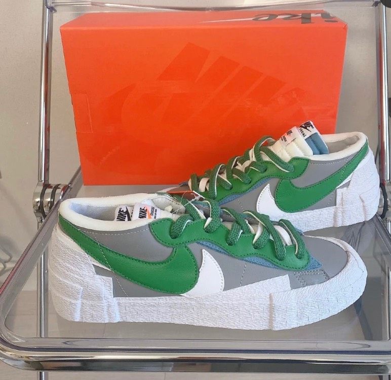🤾🏻 NikeXSacai这款联名的白绿配色的运动鞋又有