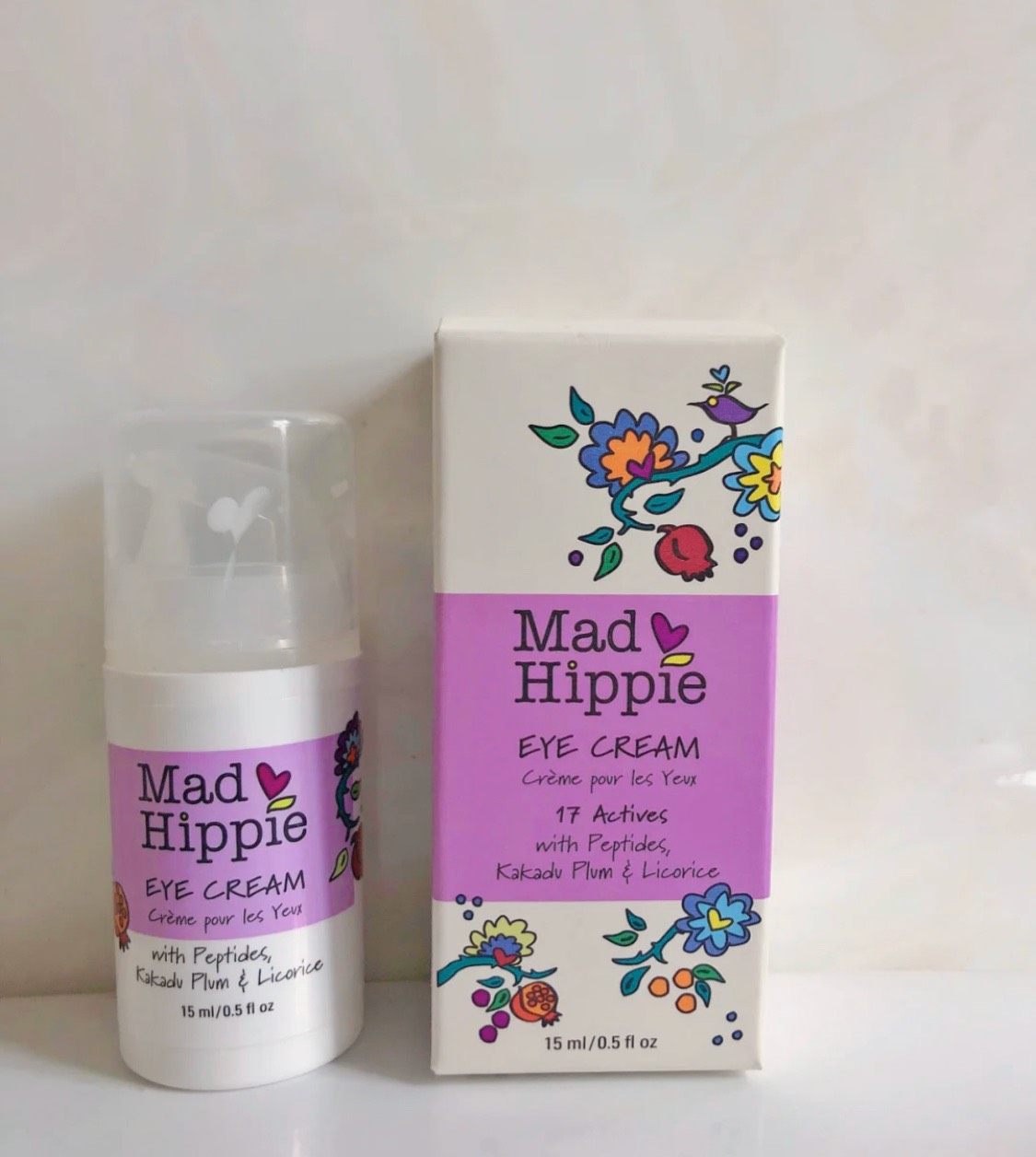 眼纹❎真的太讨厌了，还好有mad hippie眼霜这个细纹橡