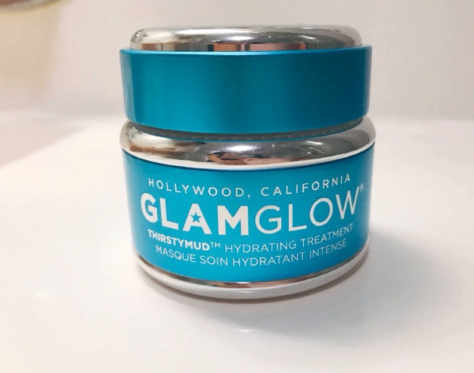 💙Glam glow蓝罐保湿面膜，每次敷的时候有种忍不住想