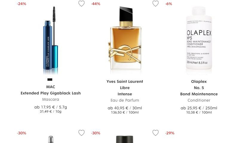 🍀flaconi介绍：是德国专业零售中高档香水、化妆品、护