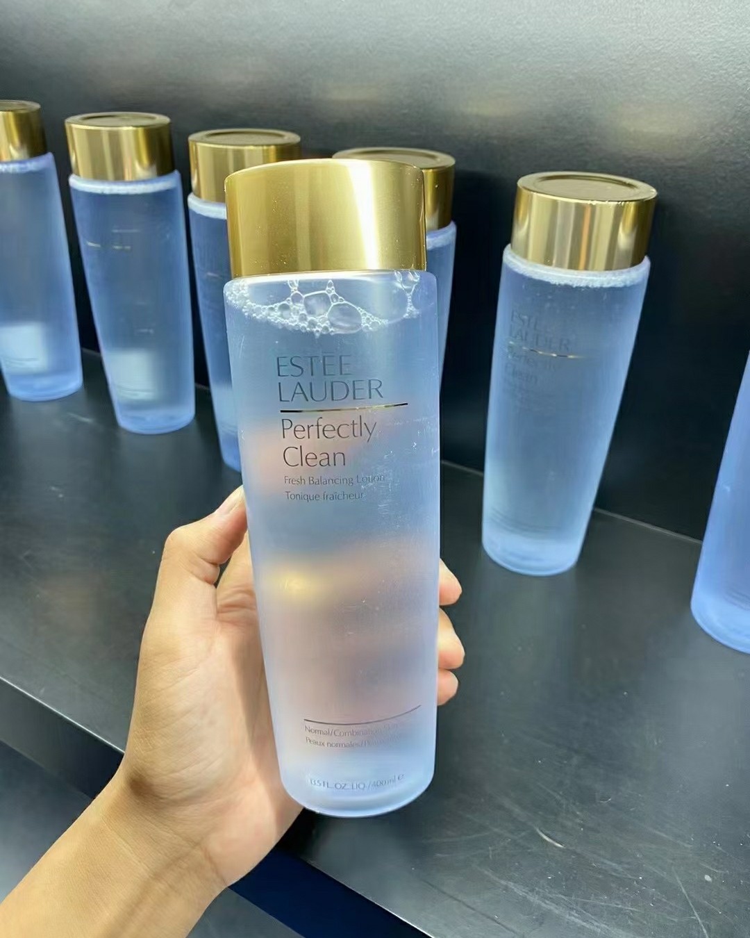 ❤️油皮用什么爽肤水，就用雅诗兰黛大蓝水，足足400ml大容