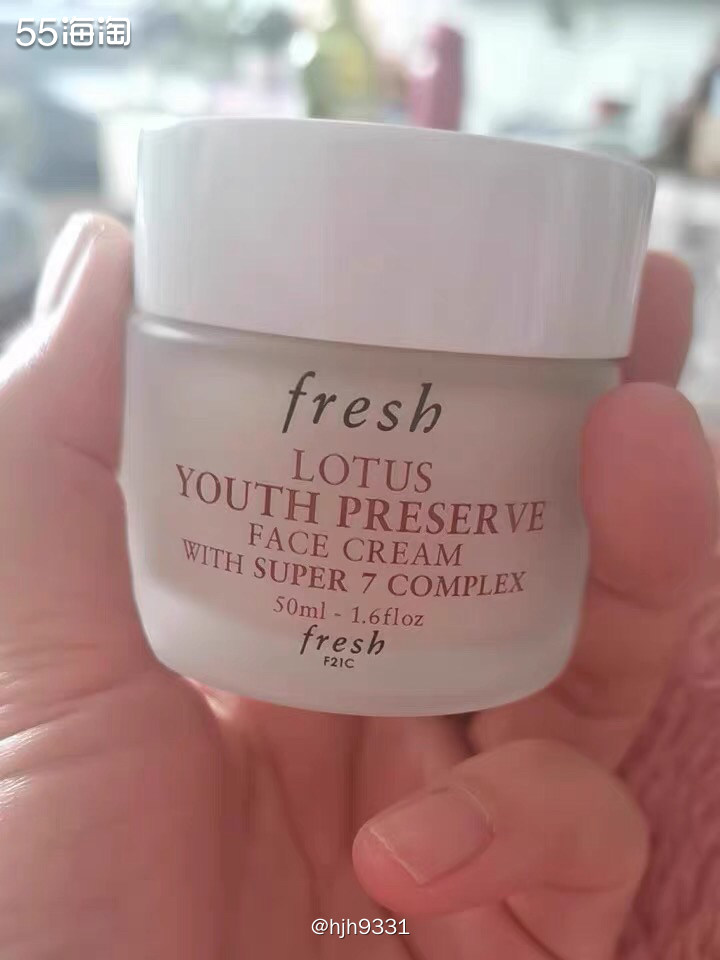 ✨Fresh睡莲面霜，清新的黄瓜淡香气，秉承 Fresh家一