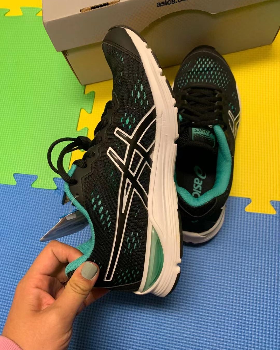 💞这双鞋子我挺满意的😀  💞Asics亚瑟士女鞋夏季的