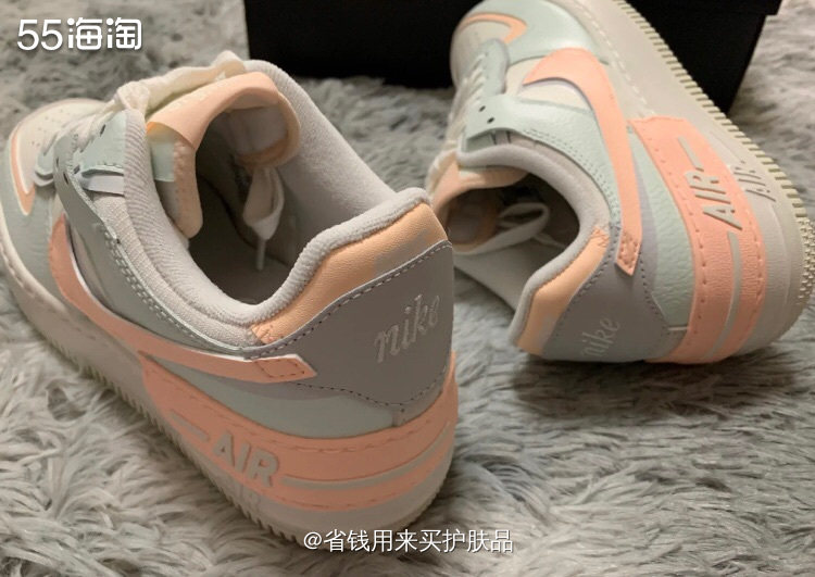 什么?它居然把我看呆了!AF1淡蓝粉马卡龙💕   Nike