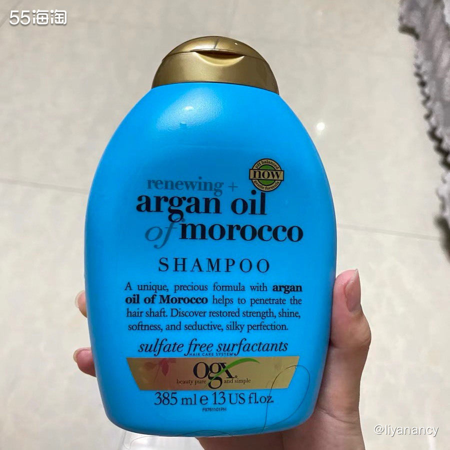 ✨之前对ogx就很有好感，现在也在一直用它家的摩洛哥发油喷雾