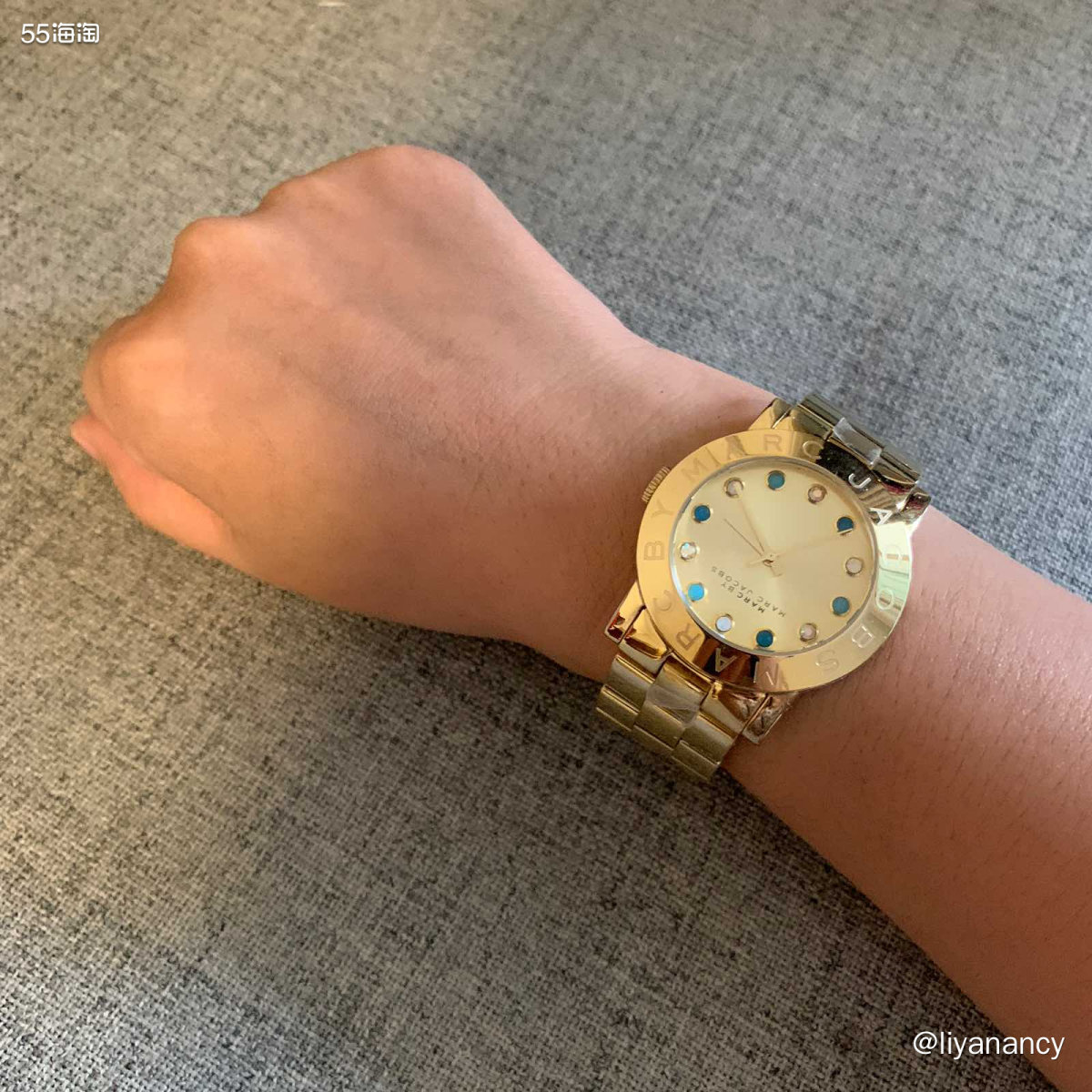 ✨marc jacobs也是个时尚牌子，这个品牌比较经常看到