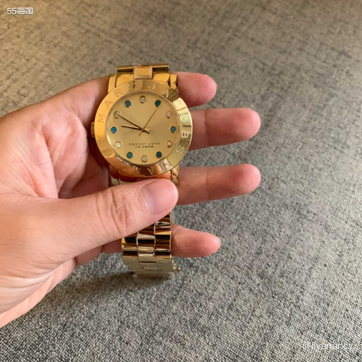 ✨marc jacobs也是个时尚牌子，这个品牌比较经常看到
