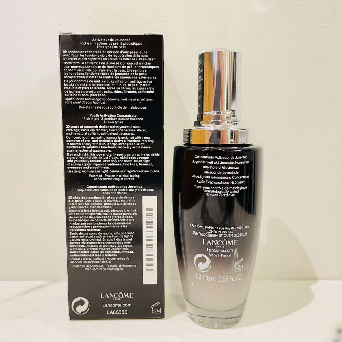 ✅LANCOME兰蔻小黑瓶肌底液， 修护稳定肌肤、祛除多余角