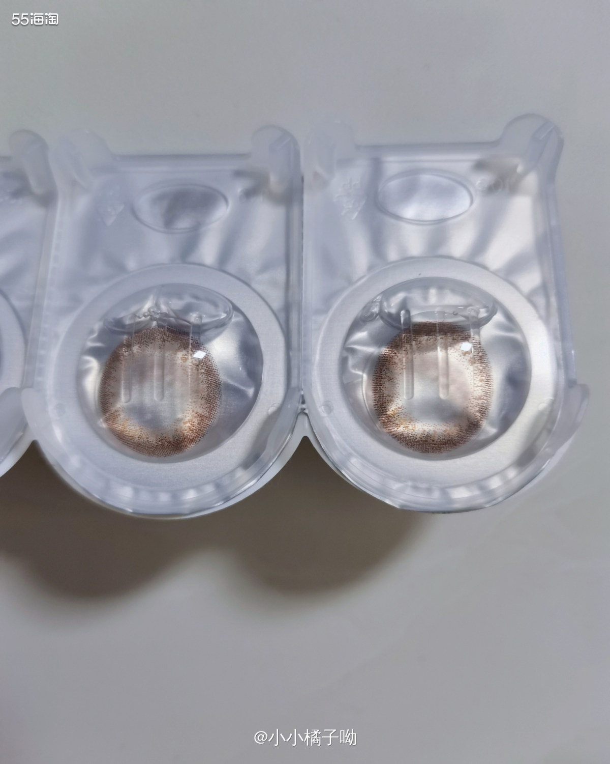 🍊作为一个高度近视者，美瞳真的是必不可少的，非常感谢55让