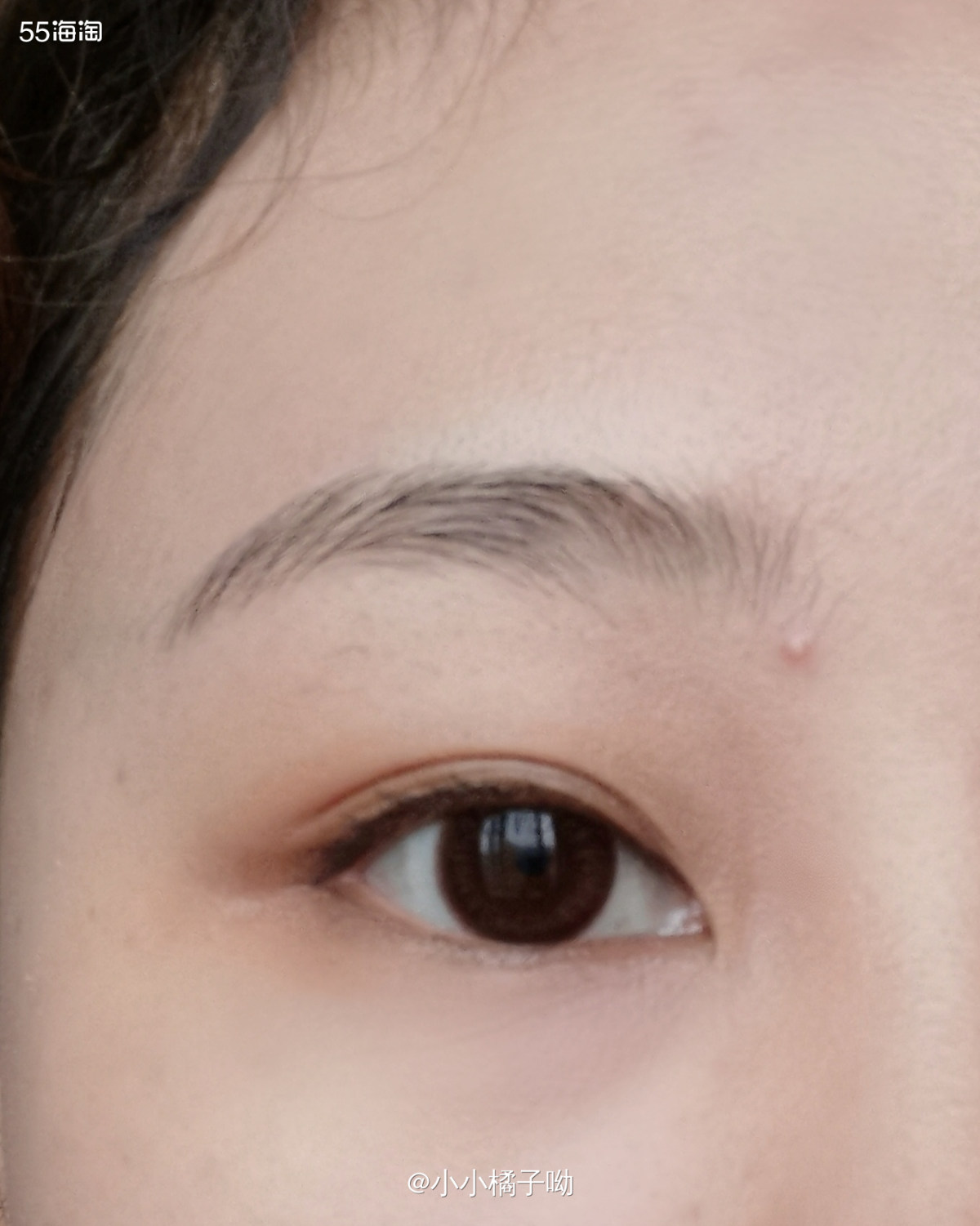 🍊作为一个高度近视者，美瞳真的是必不可少的，非常感谢55让