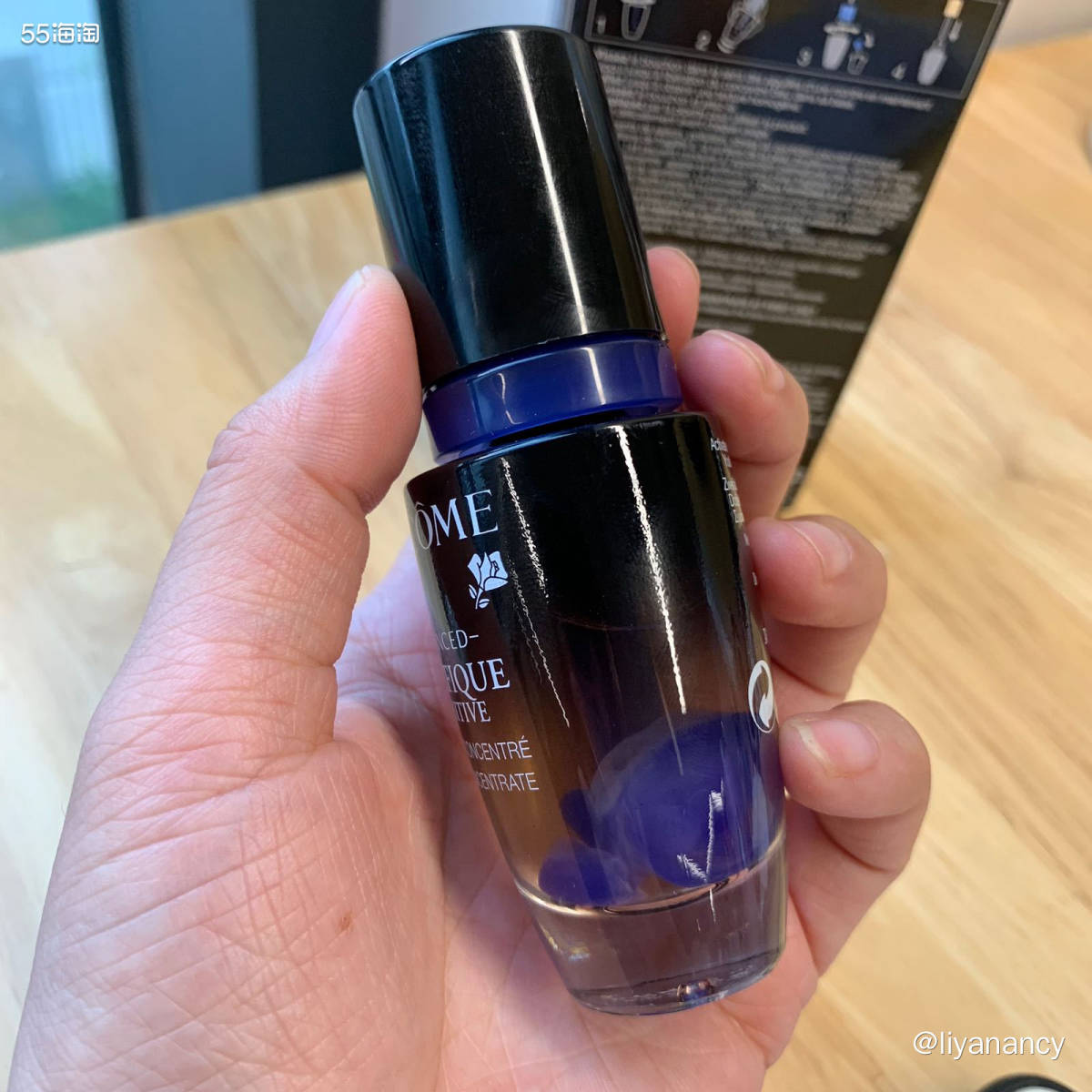 🌟测评产品：兰蔻安瓶精华  🍎我的肤质：肌肤，干皮，日常
