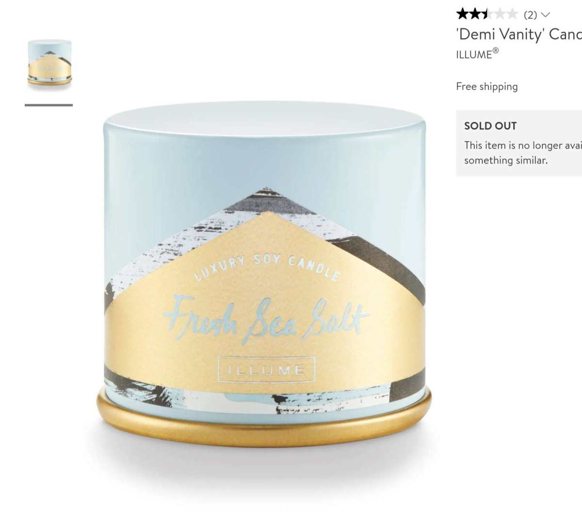 逛nd的时候发现有这款香氛蜡烛在打折，看着瓶子挺好看的，就想