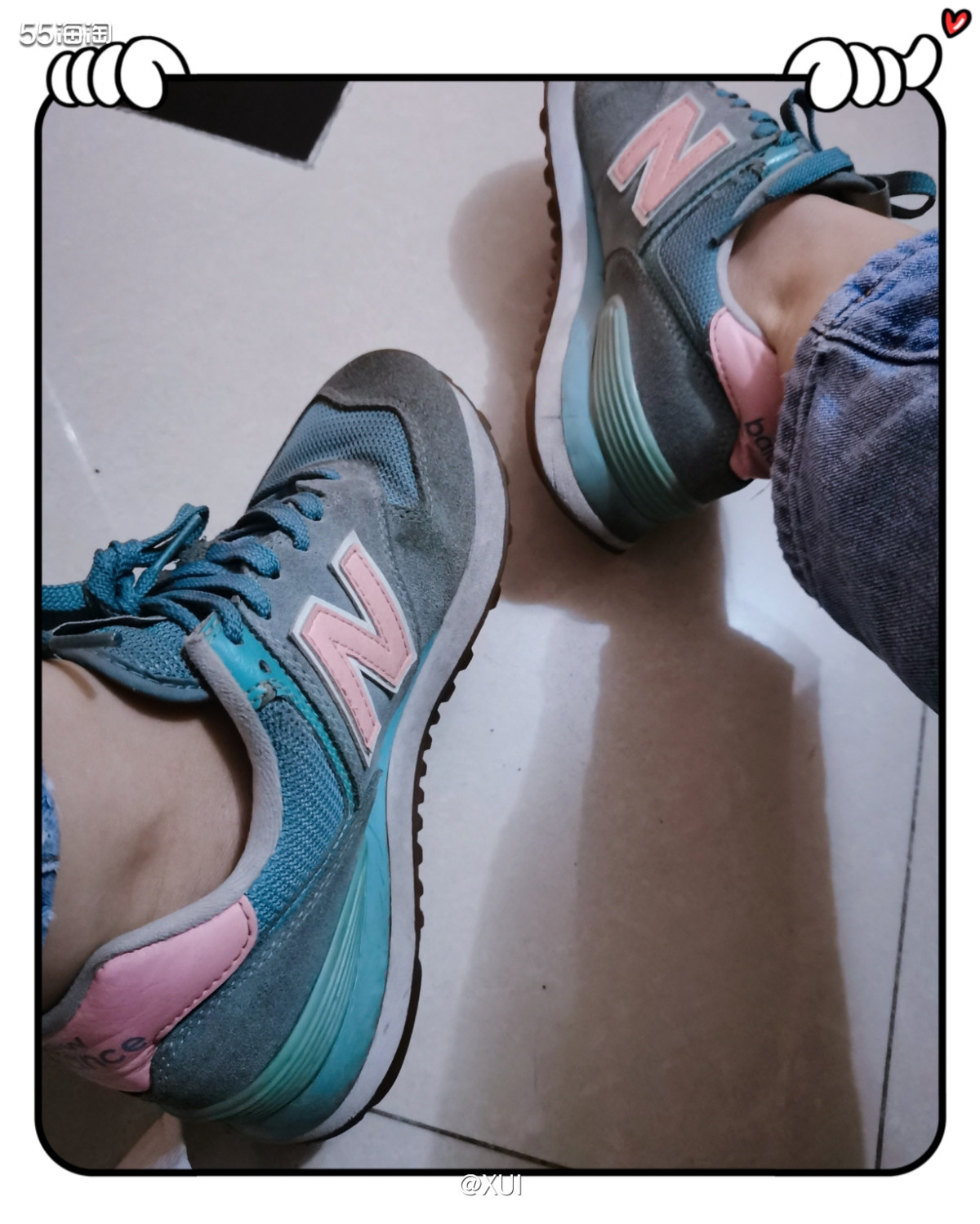 New Balance 574是我工作挣钱之后买的第一双鞋子