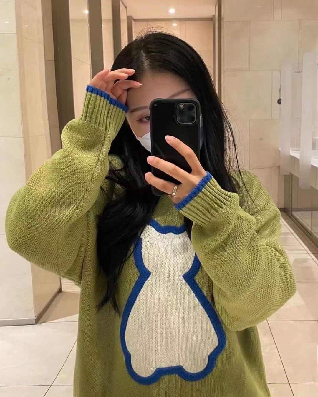 AQO🐻新款针织上衣🐻  💰339直邮到手 男女同款 