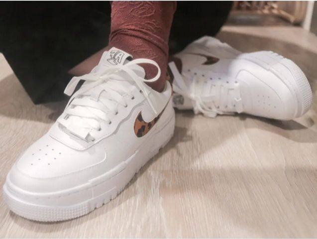 Nike Air Force 1 Pixel 🈳军一号 豹