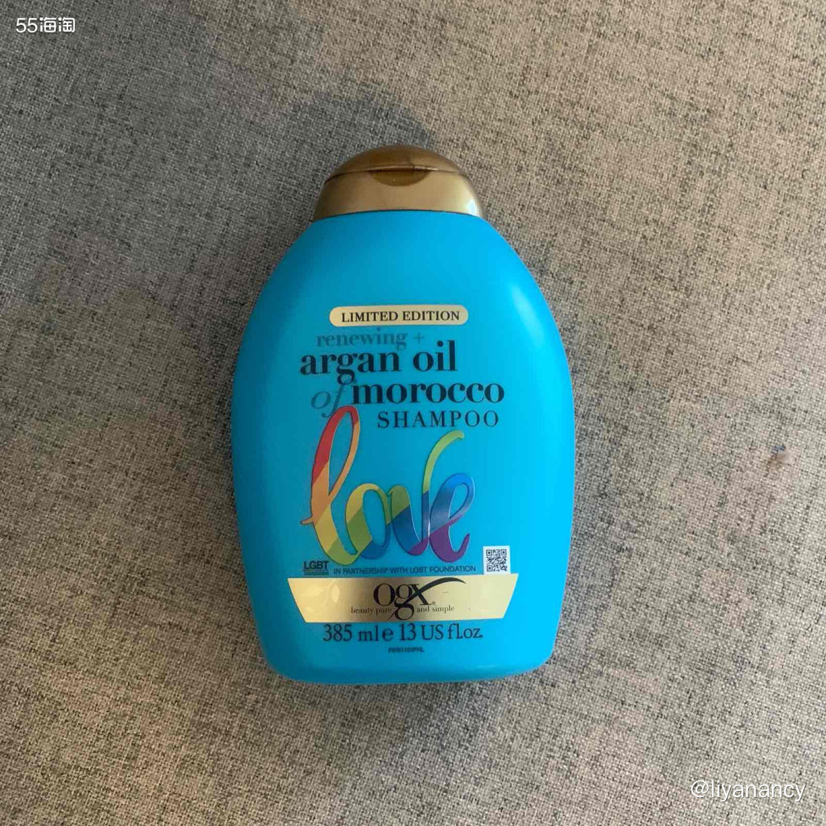 ✨新收到的摩洛哥坚果油洗发水，购于亚马逊海外购，这个洗发水我