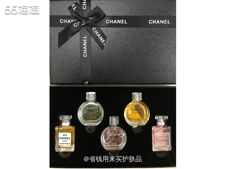 一百多拥有香奈儿5支经典香水!💕  🌟这个套盒简直绝了,