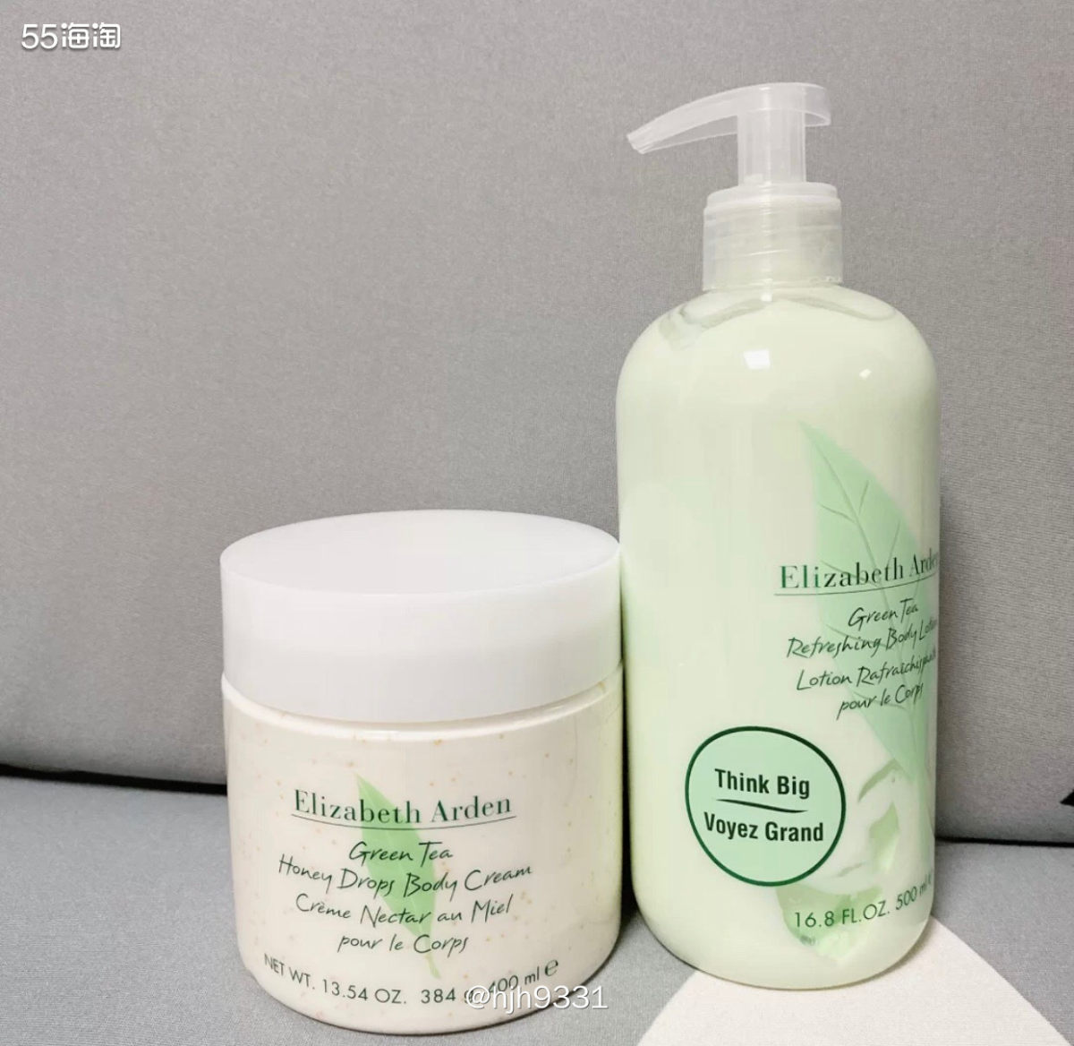 ✨伊丽莎白雅顿的绿茶身体乳也有两种哦，两款质地不同，但是都很