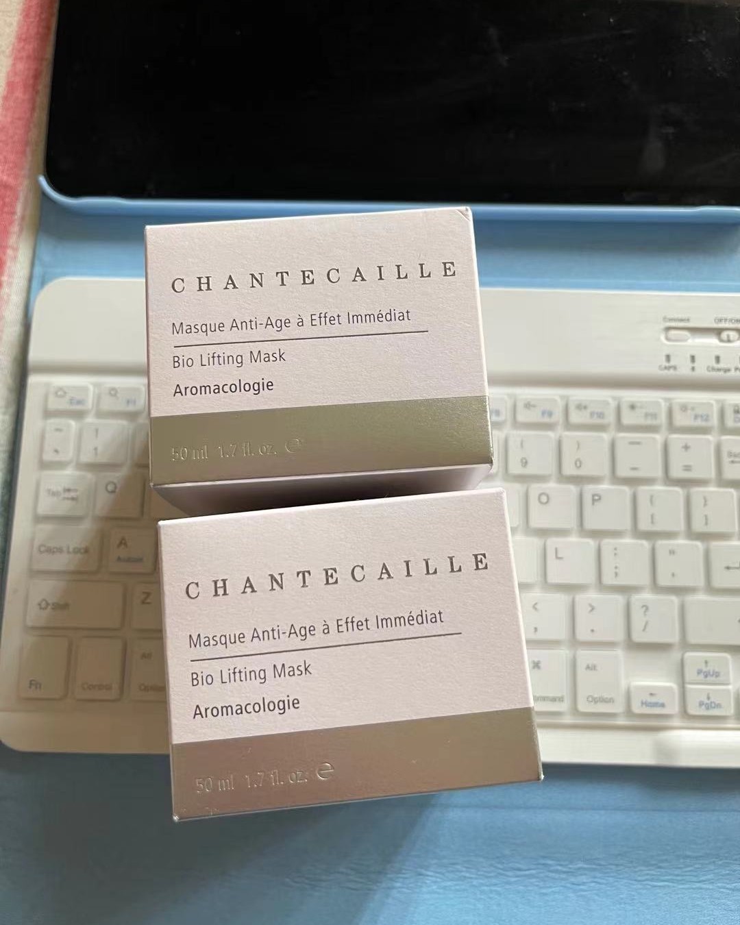 Chantecaille  香缇卡钻石面膜，是涂抹式睡眠面膜
