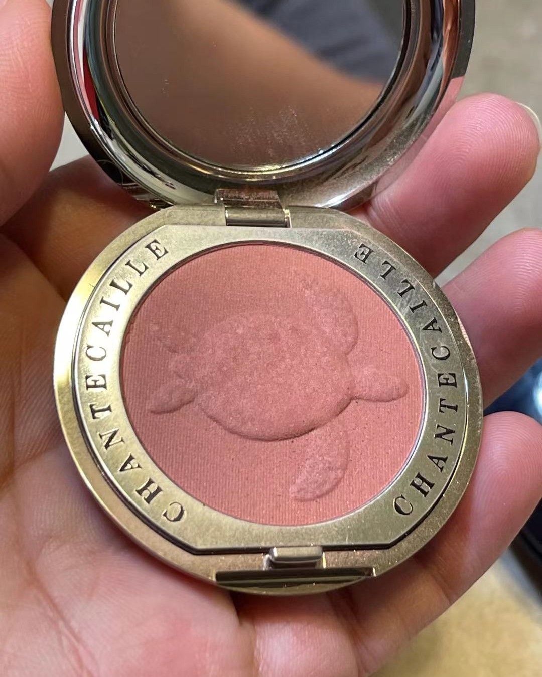 Chantecaille 香缇卡限量版腮红，第一次看到就被种