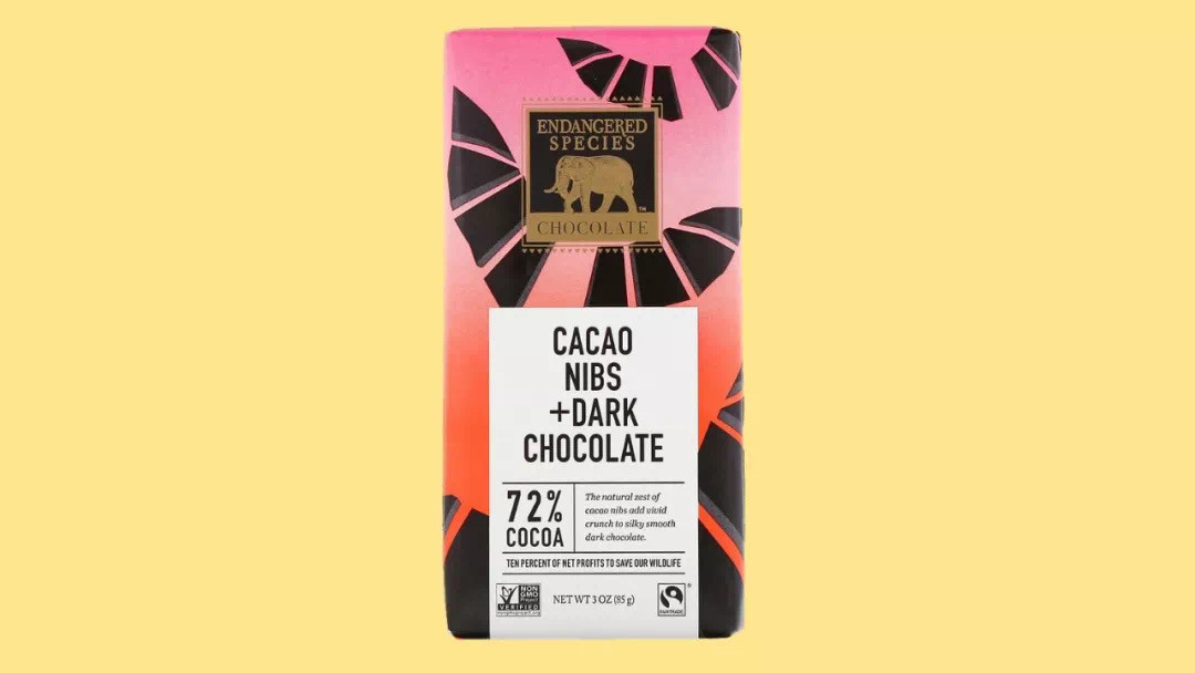 CACAO NIBS+DARK CHOCOLATE 72% 