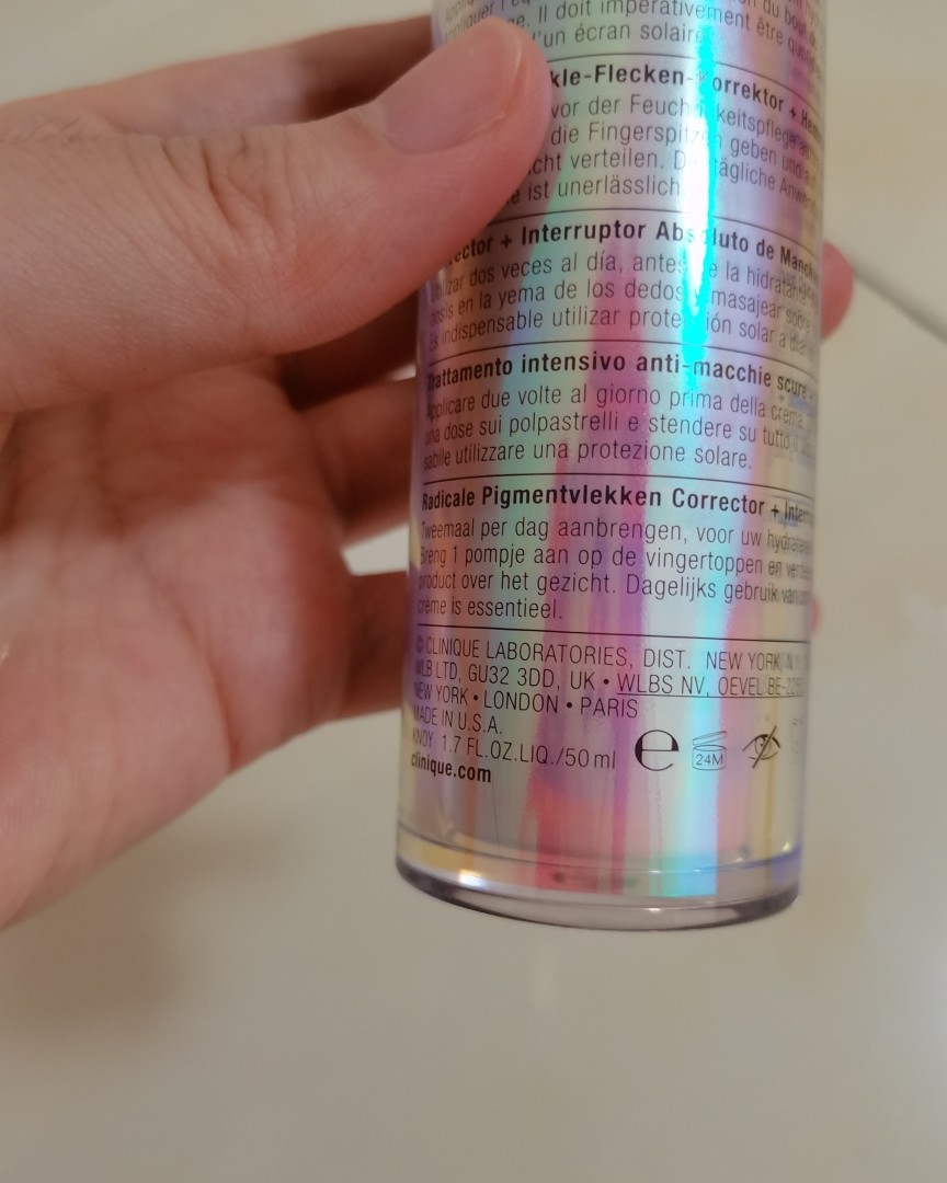倩碧302镭射淡华我是半年前就开始接触的，当时在朋友那体验了