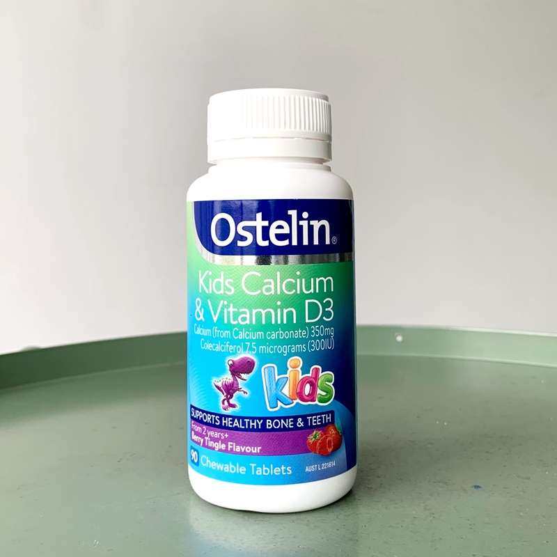 ✅Ostelin儿童钙咀嚼片 ，号称钙片界的爱马仕👑 ，富