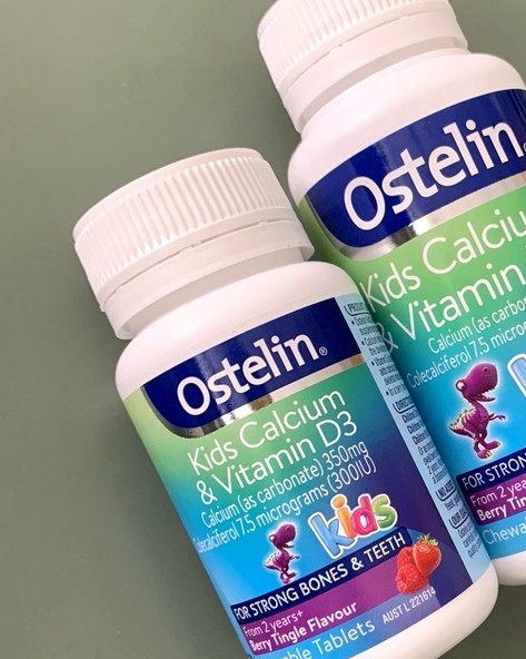 ✅Ostelin儿童钙咀嚼片 ，号称钙片界的爱马仕👑 ，富