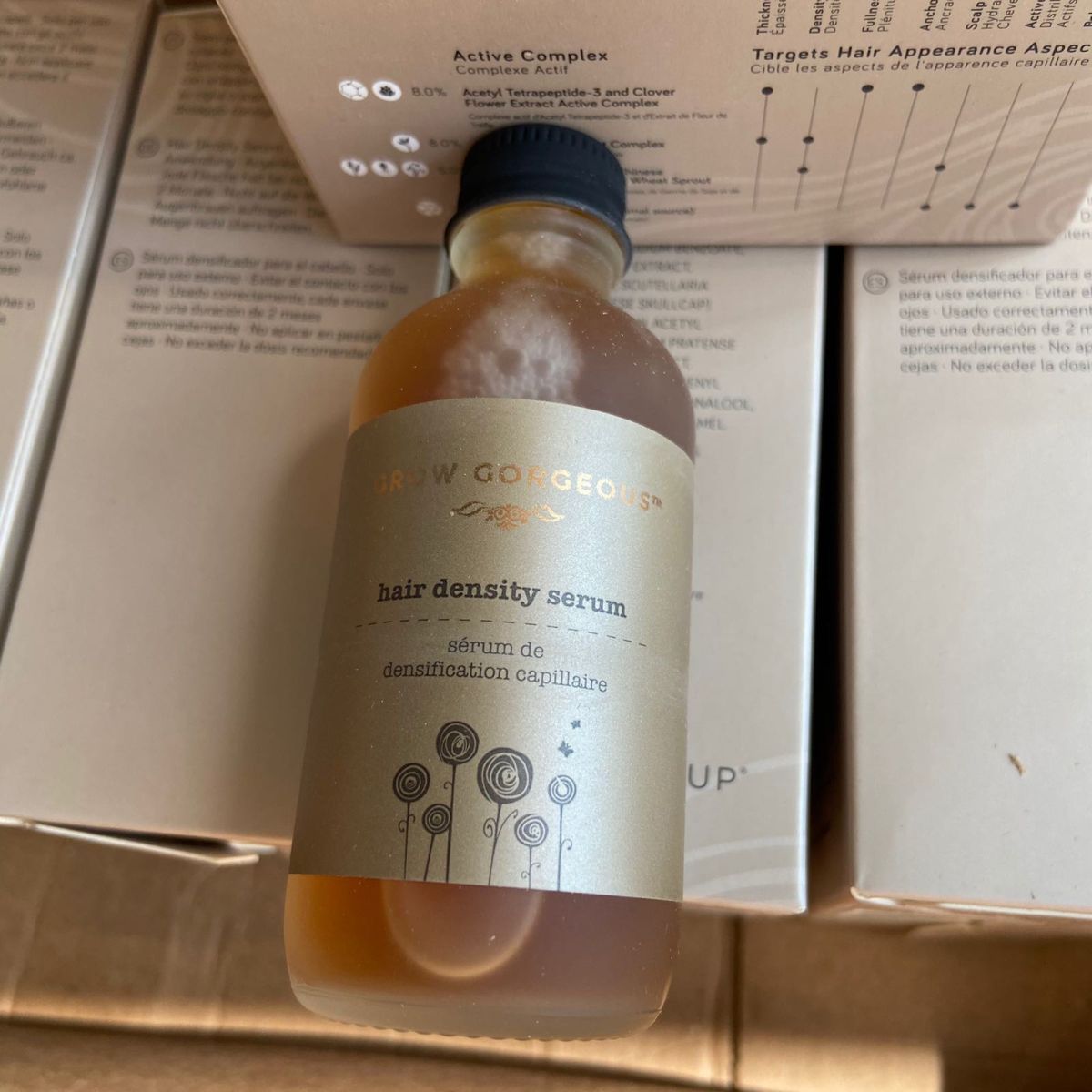 开箱啦，大名鼎鼎的GG液精华液头发增厚精华。本次买到的是普通