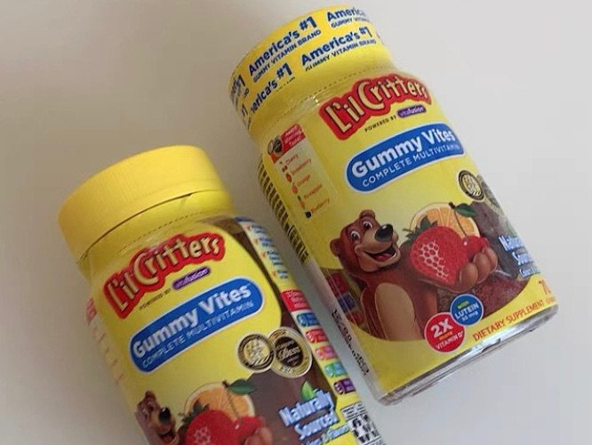🛒lilcritters小熊维生素软糖，补充多种维生素不错