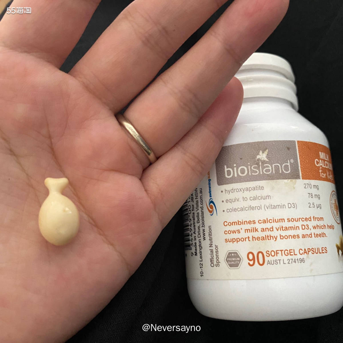 ✔️ 澳洲bio液体乳钙，从小时候开始吃的钙片。  🎀说起