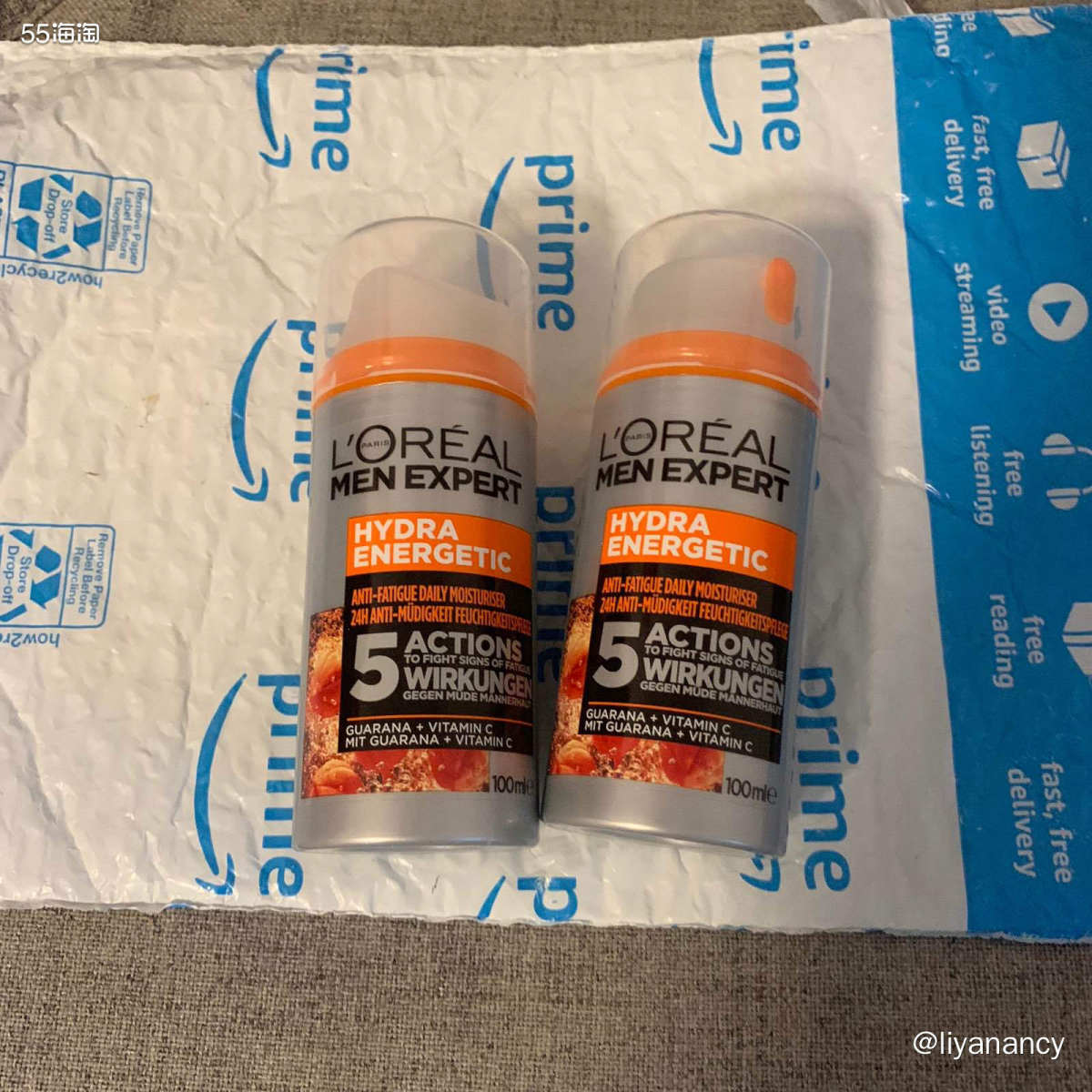 ✨在亚马逊已经买过多次欧莱雅男士面霜了，我自己记忆中就有4种