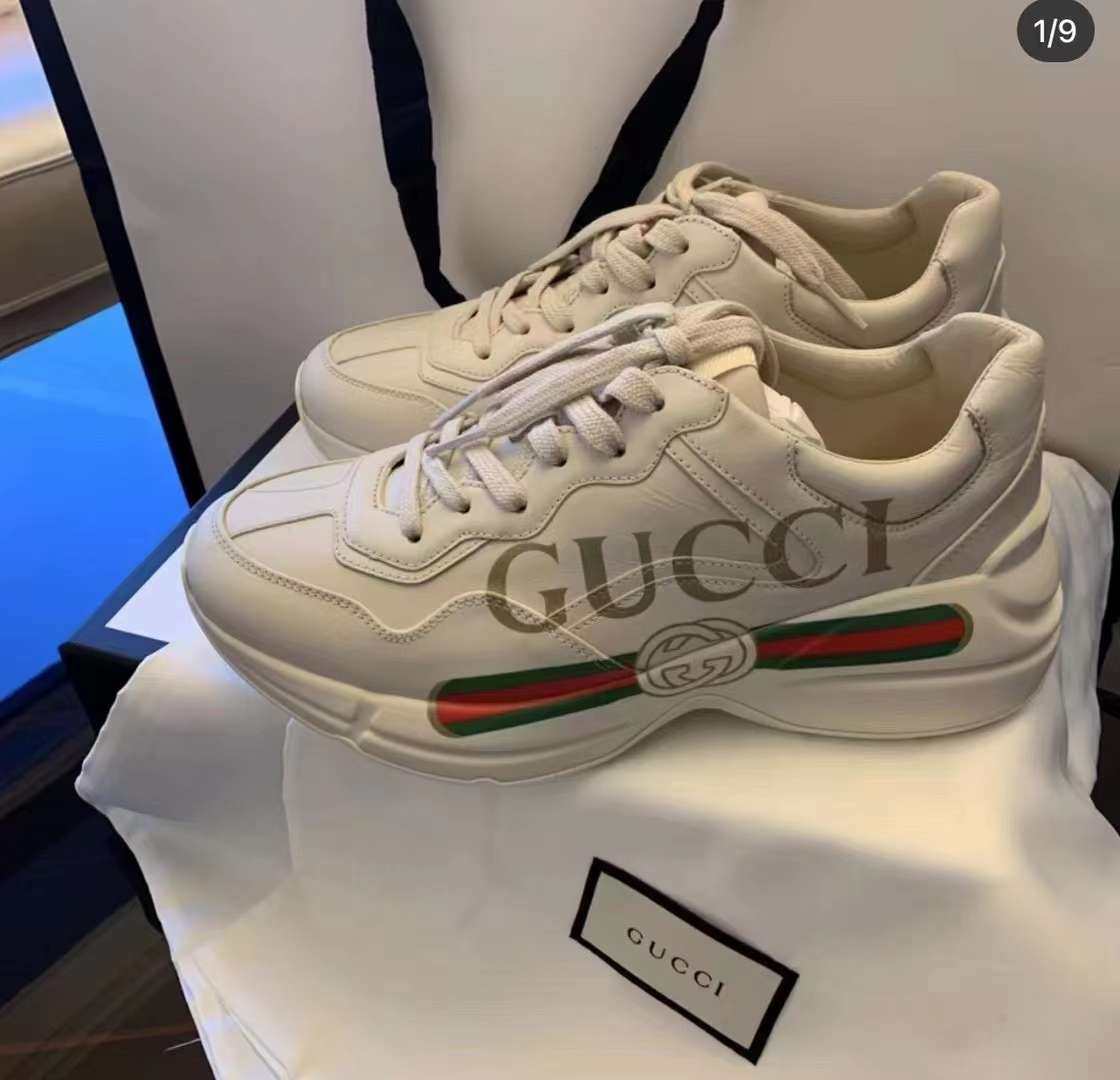 Gucci 经典款 腰带老爹鞋  女码折扣补了一些 37/3