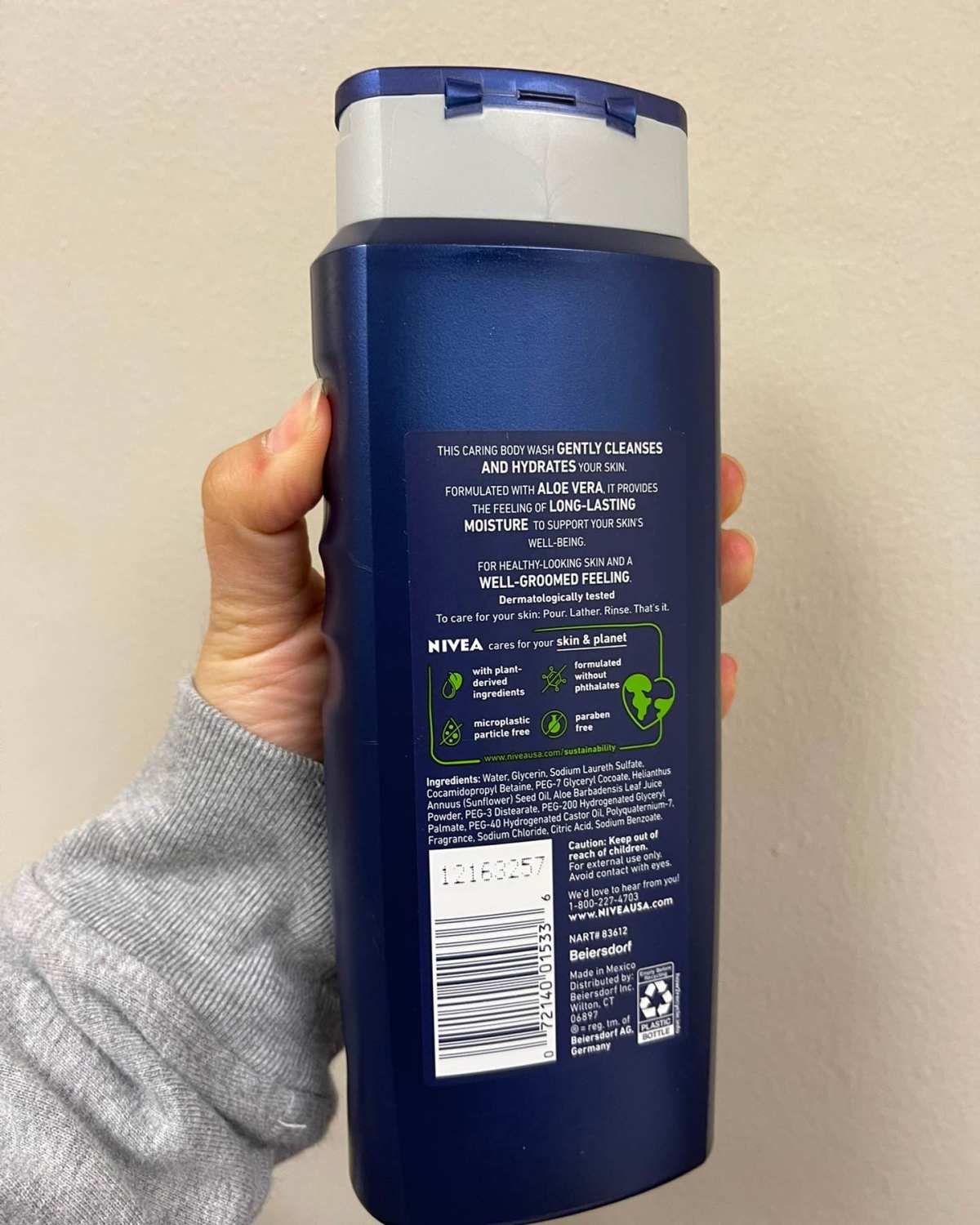 产品叫Nivea Men Energy Shower gel