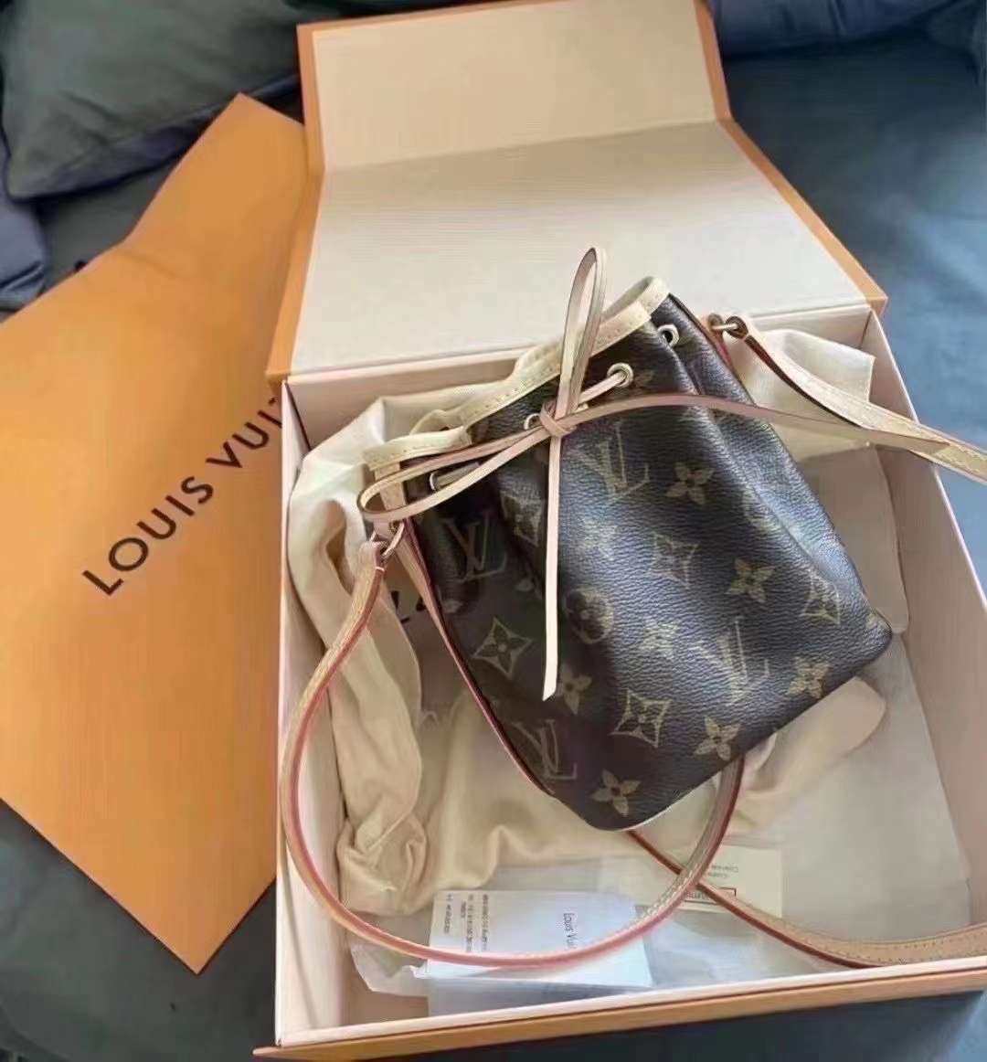 LV nano noe小水桶  涨价前的囤货！还多一个  带