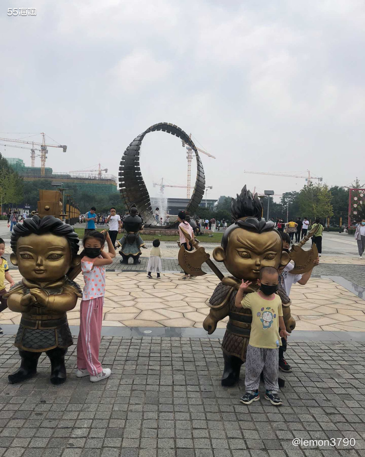 2号回了娘家，三号去了广饶孙子文化园。白天一切还好，就是下午