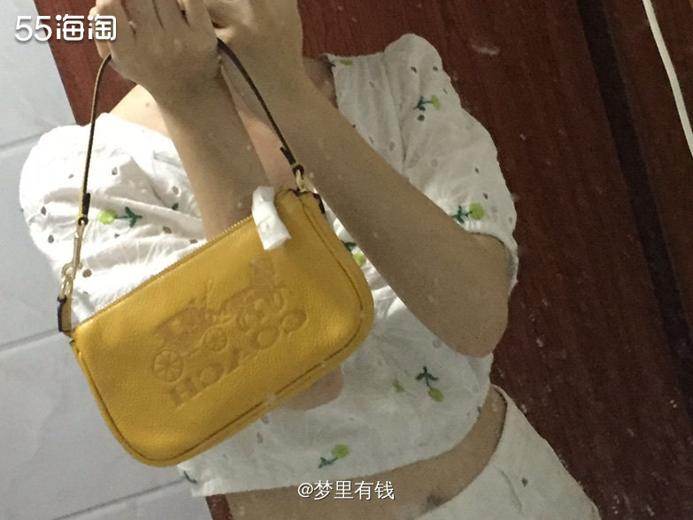 这个包包是8月份蔻驰有一次超低价，当时买了一个，还找了一个姐