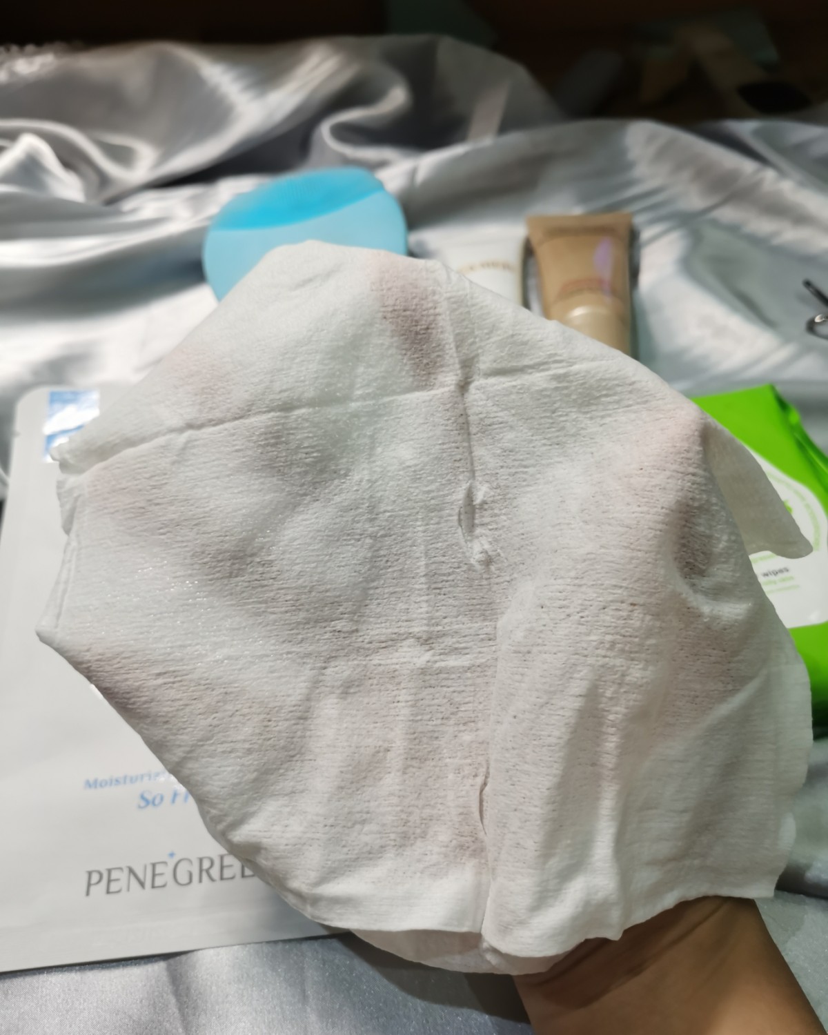 ✅Bioderma贝德玛卸妆巾来自LF的赠品，一开始不怎么期