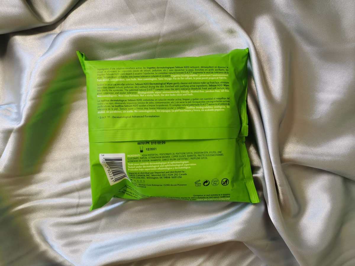 ✅Bioderma贝德玛卸妆巾来自LF的赠品，一开始不怎么期