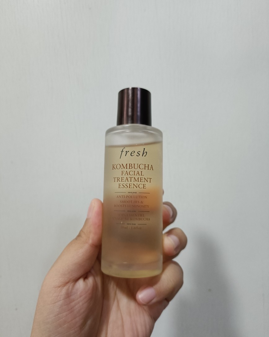 前两天刚用完我的itrim, 开始用我的fresh红茶精粹水