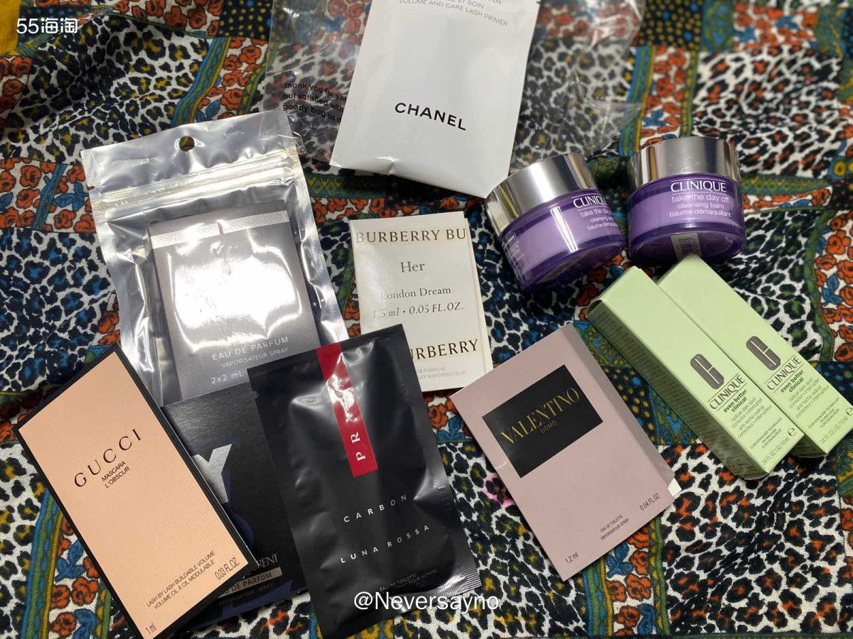 ✔️ 布鲁明香水小样➕倩碧两单紫胖子收官。  📪本次开箱产
