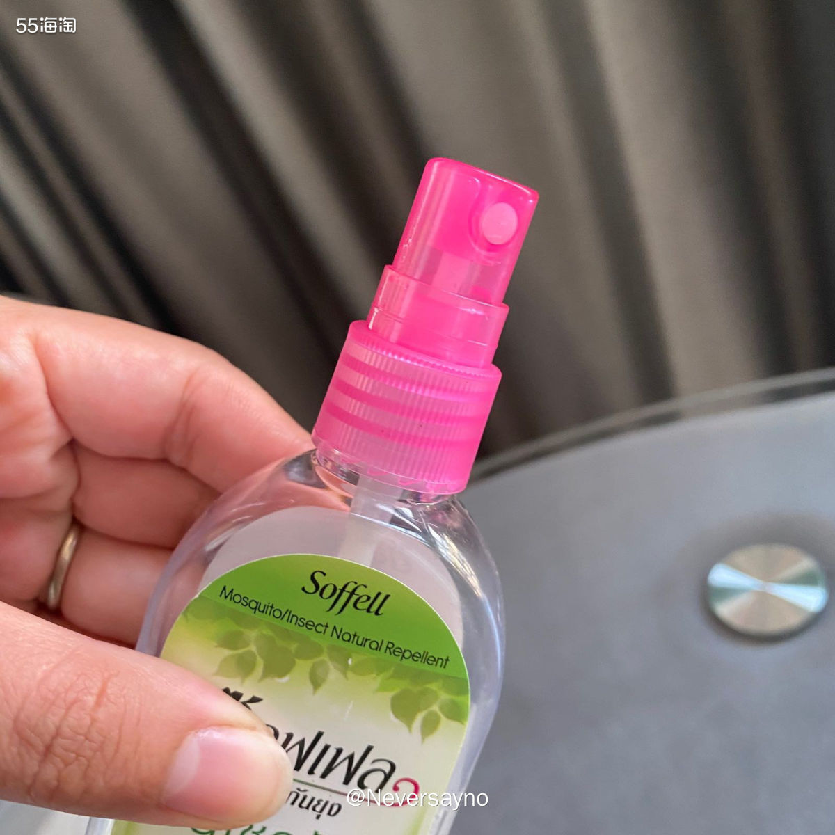 ✔️泰国soffell防蚊喷雾，植物提取没有害  🔘我们家