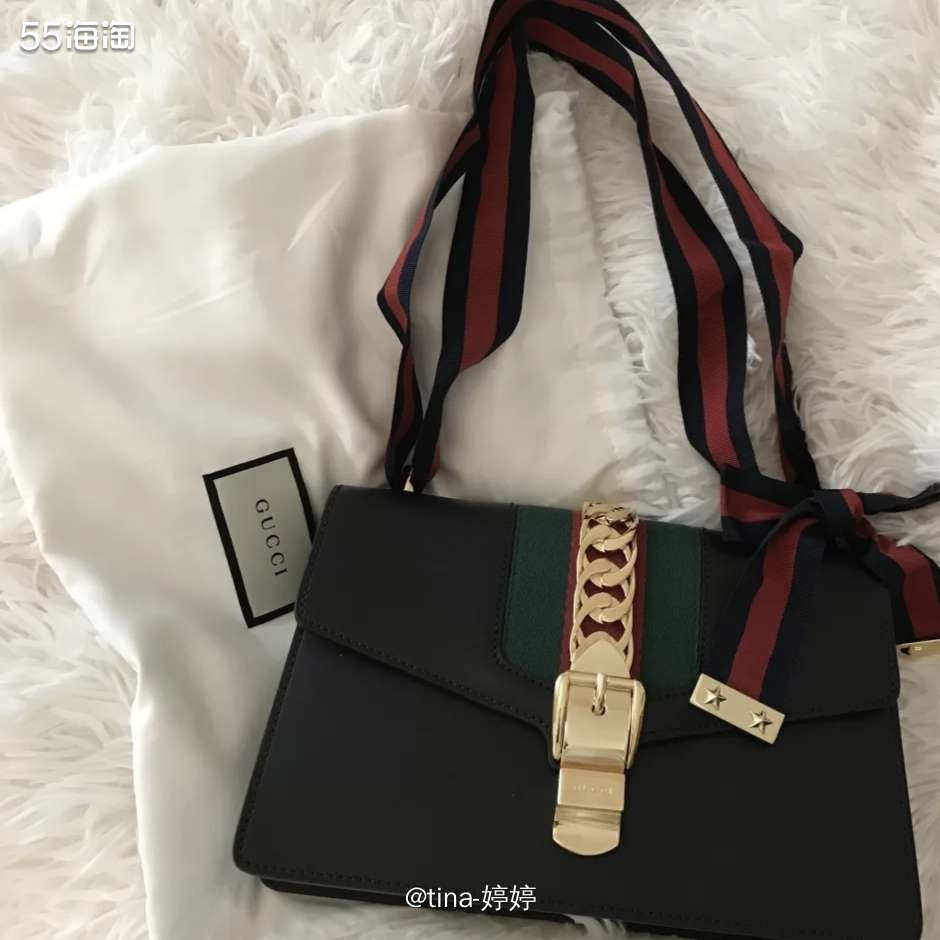 ✌️种草产品:gucci sylvie 蝴蝶结 手提包  �