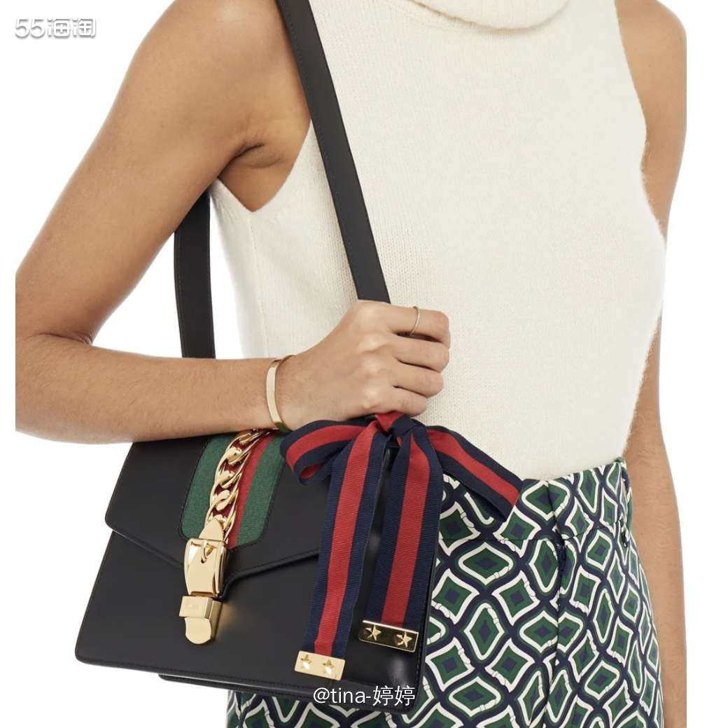 ✌️种草产品:gucci sylvie 蝴蝶结 手提包  �