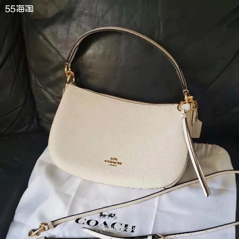 🔴蔻驰半月腋下包，经典马车标志，非常适合通勤呀  🔶最近